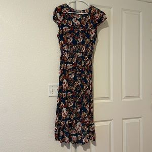 Gypsies & Moondust Navy Floral Dress |XL